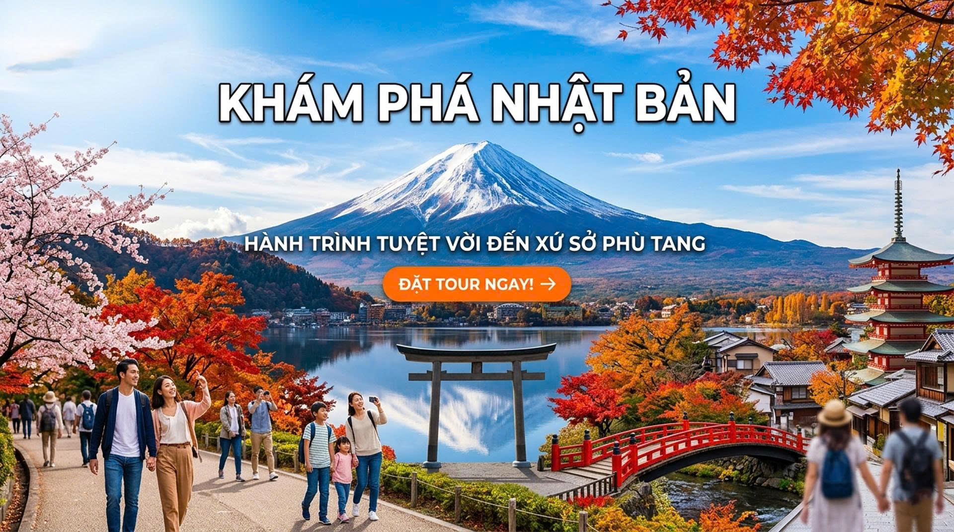 CÙNG BẠN KHÁM PHÁ XỨ SỞ HOA ANH ĐÀO